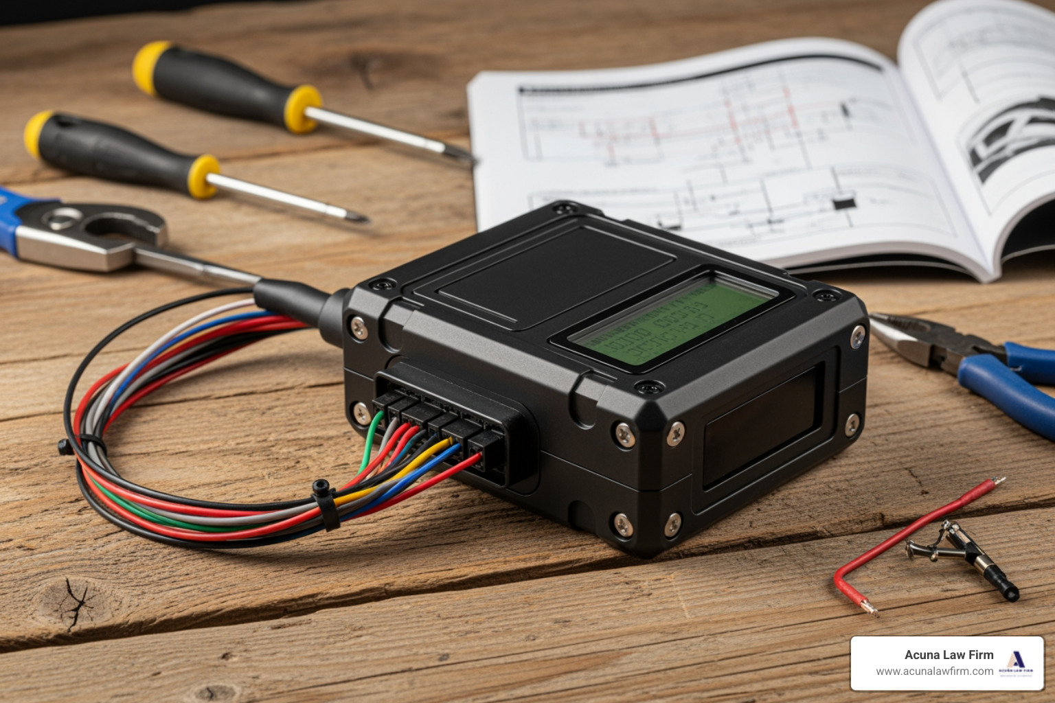 truck's black box data recorder - big rig accident lawyer near me