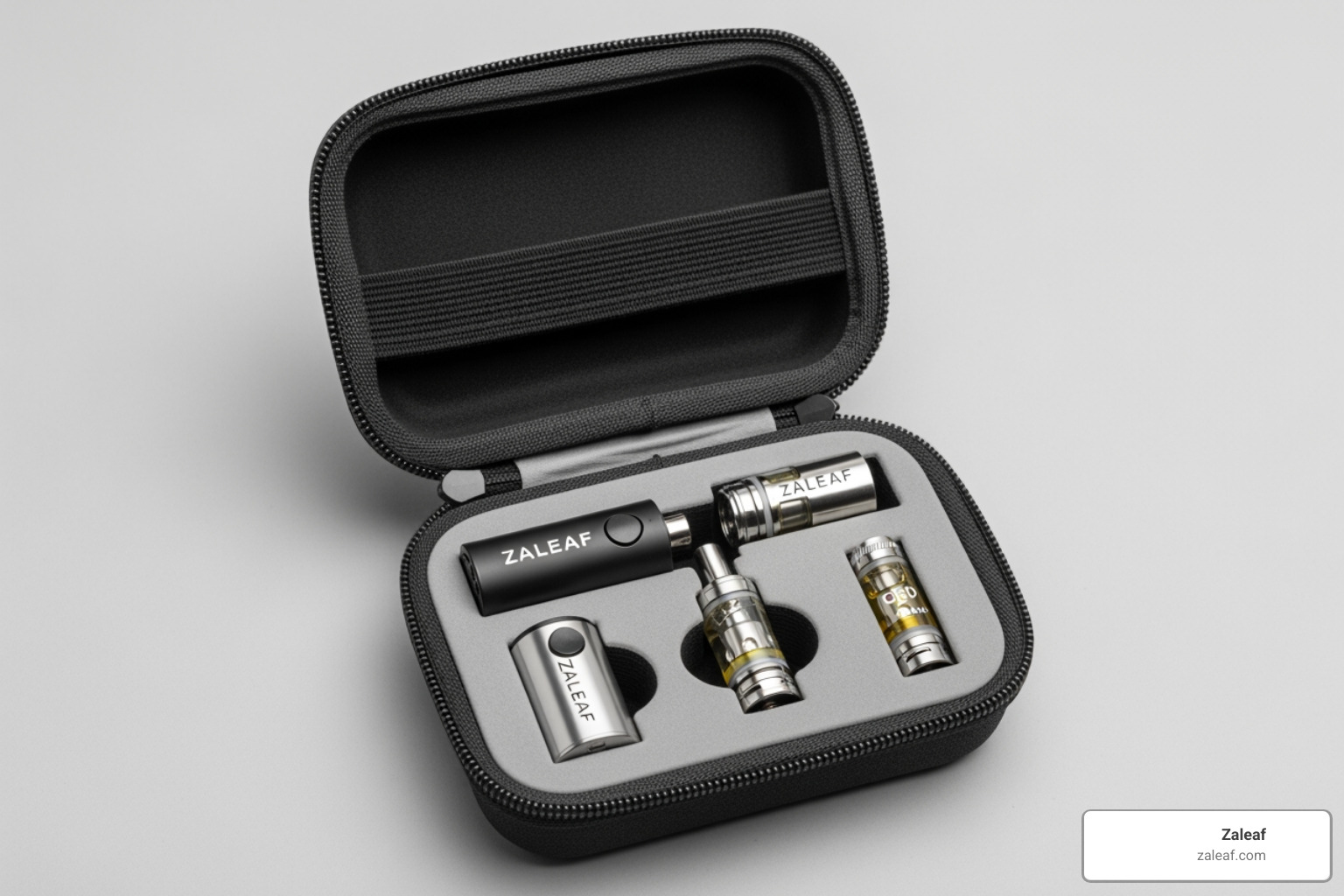 How to pack a Zaleaf vape pen for travel in a protective case with the battery disconnected - can you take cbd vape pens on a plane