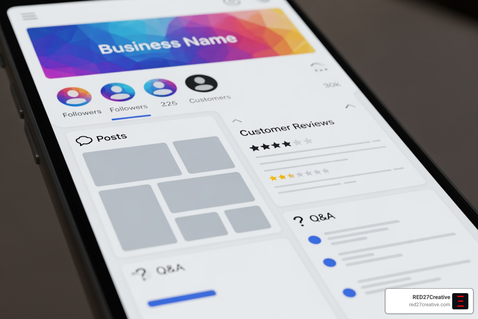 Google Business Profile engagement features: Posts, Reviews, Q&A - Business profile optimization Google Business Profile engagement features: Posts, Reviews, Q&A - Business profile optimization
