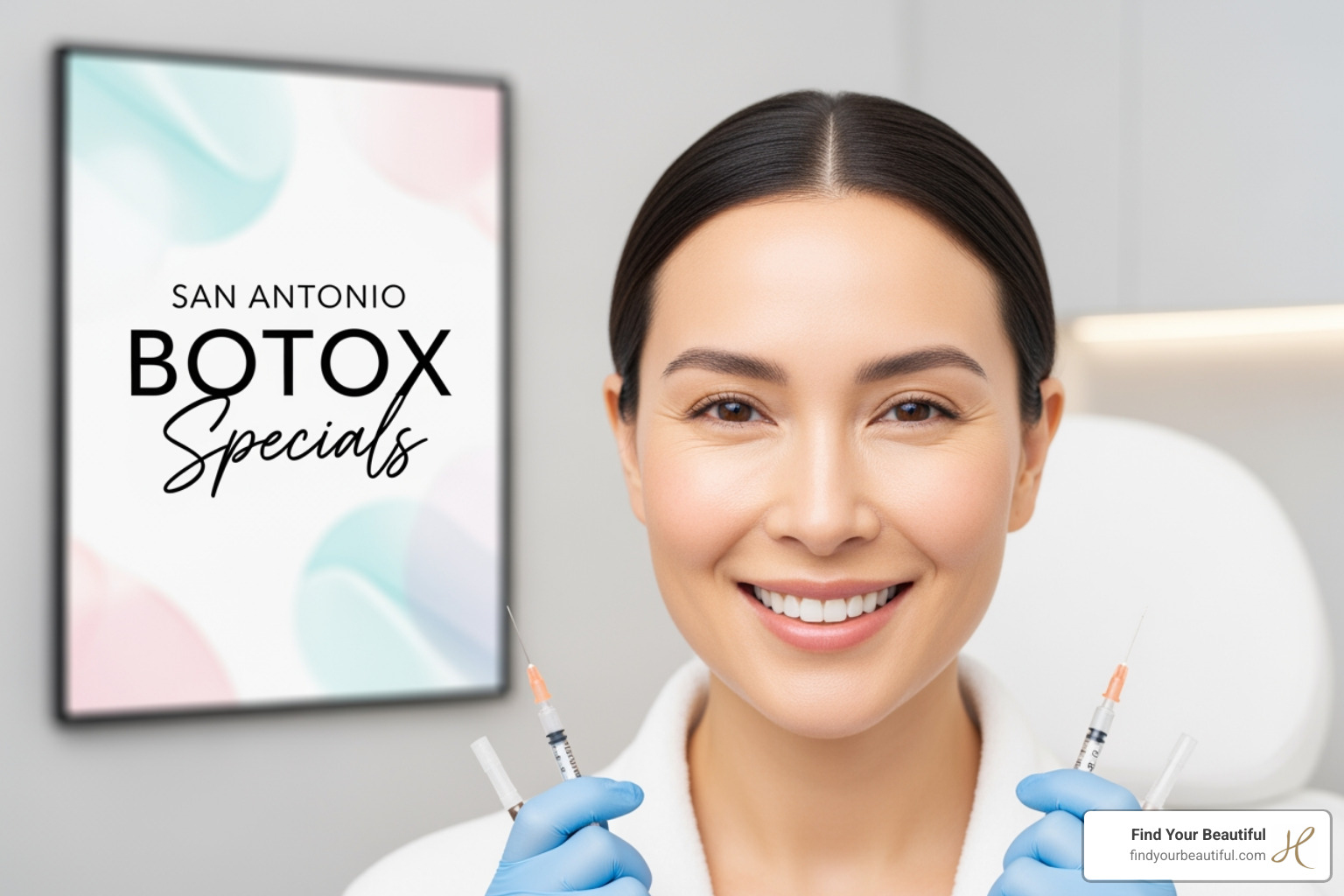 Calendar with Botox Day circled - san antonio botox specials