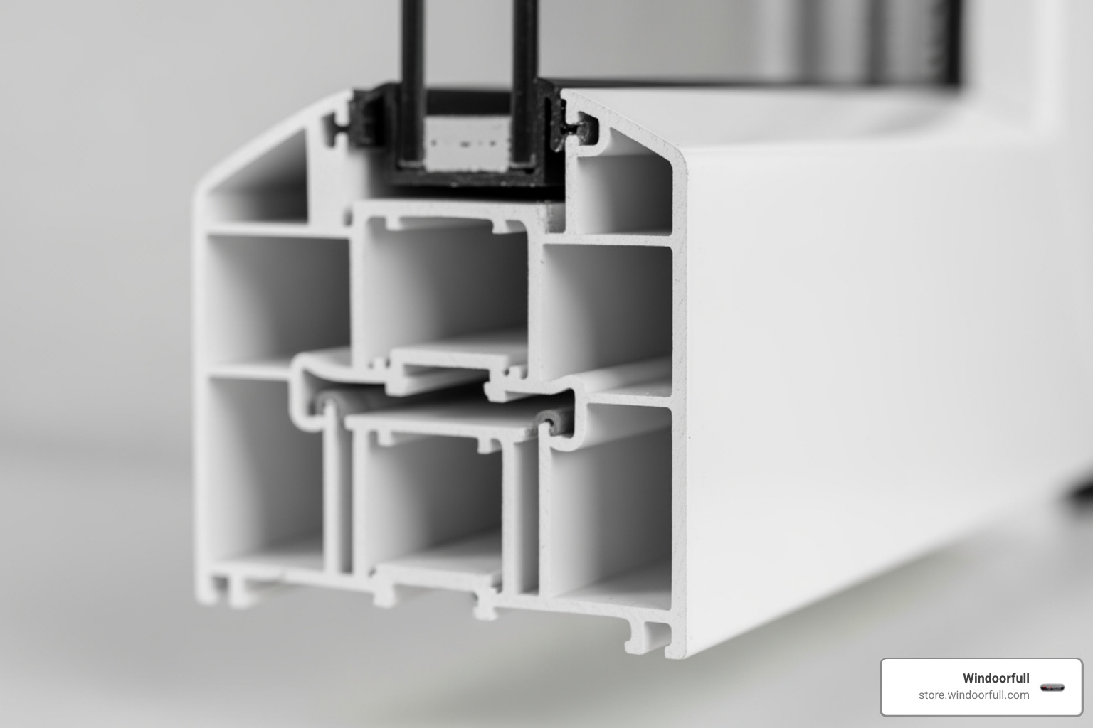 close-up of uPVC window frame - upvc modern windows close-up of uPVC window frame - upvc modern windows