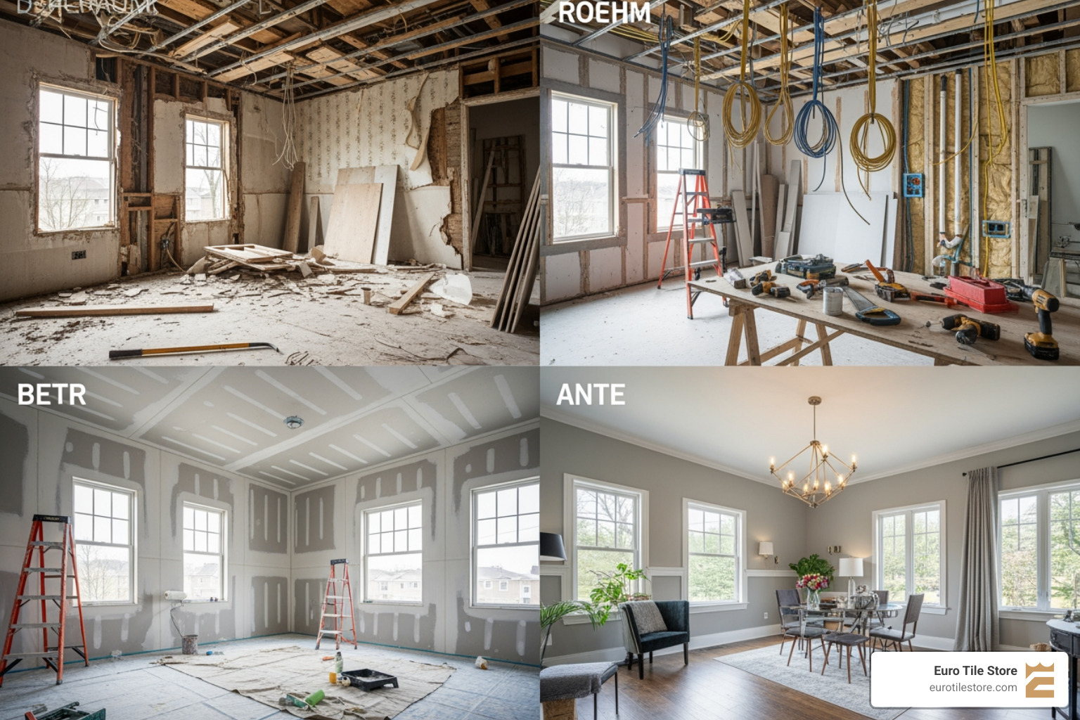 Remodeling project timeline graphic - remodelers near me