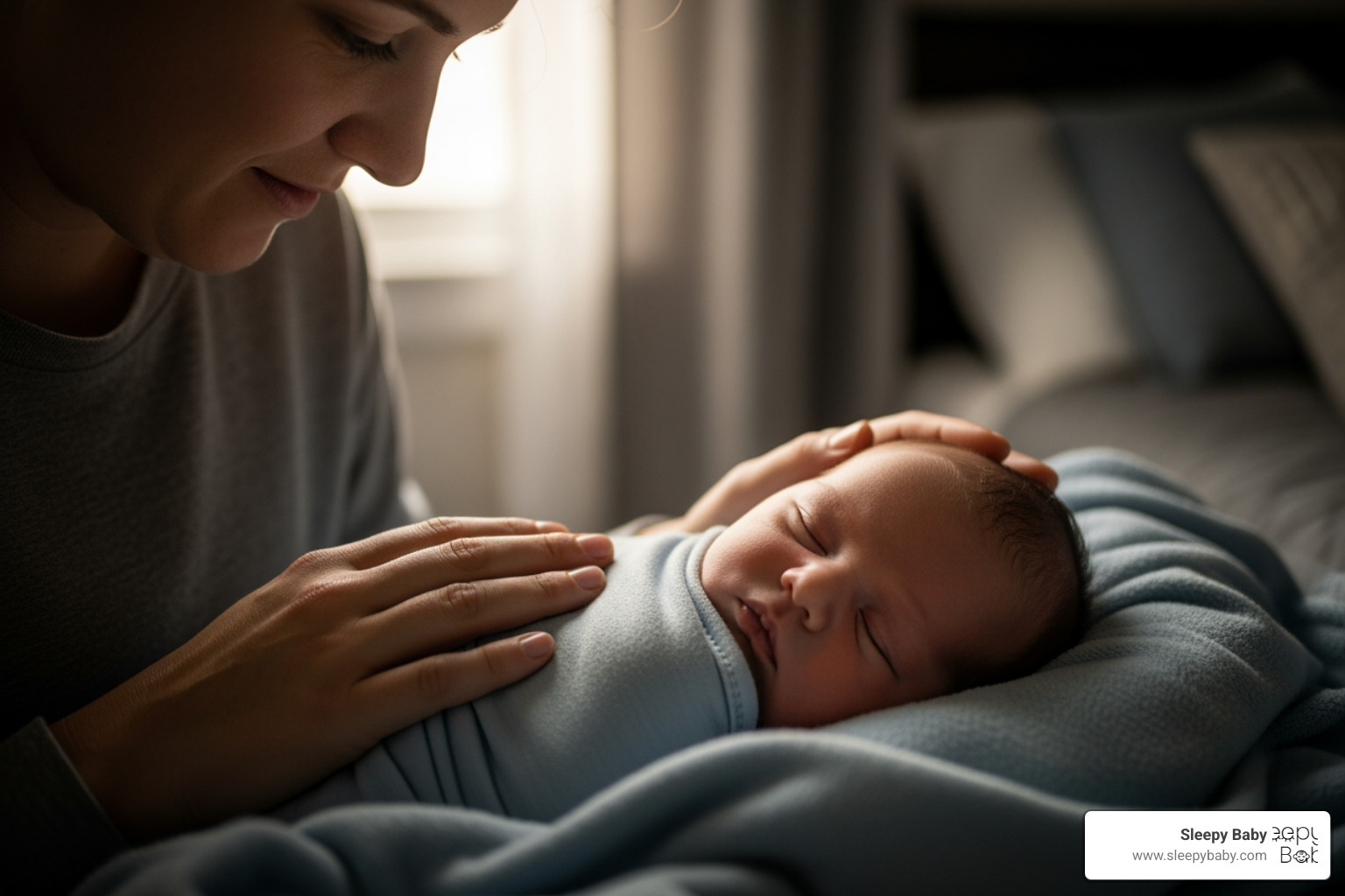 parent trying to gently wake a very sleepy newborn for a feed - does jaundice make babies sleepy