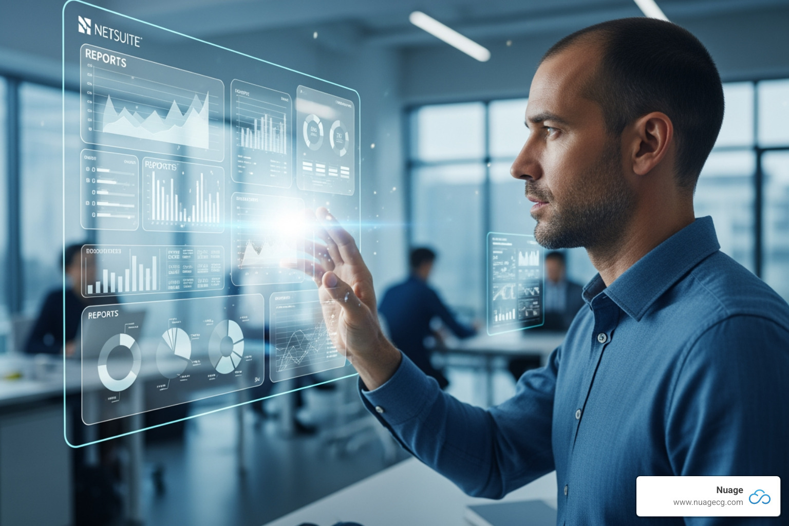 Automated NetSuite dashboard - Automate NetSuite reporting