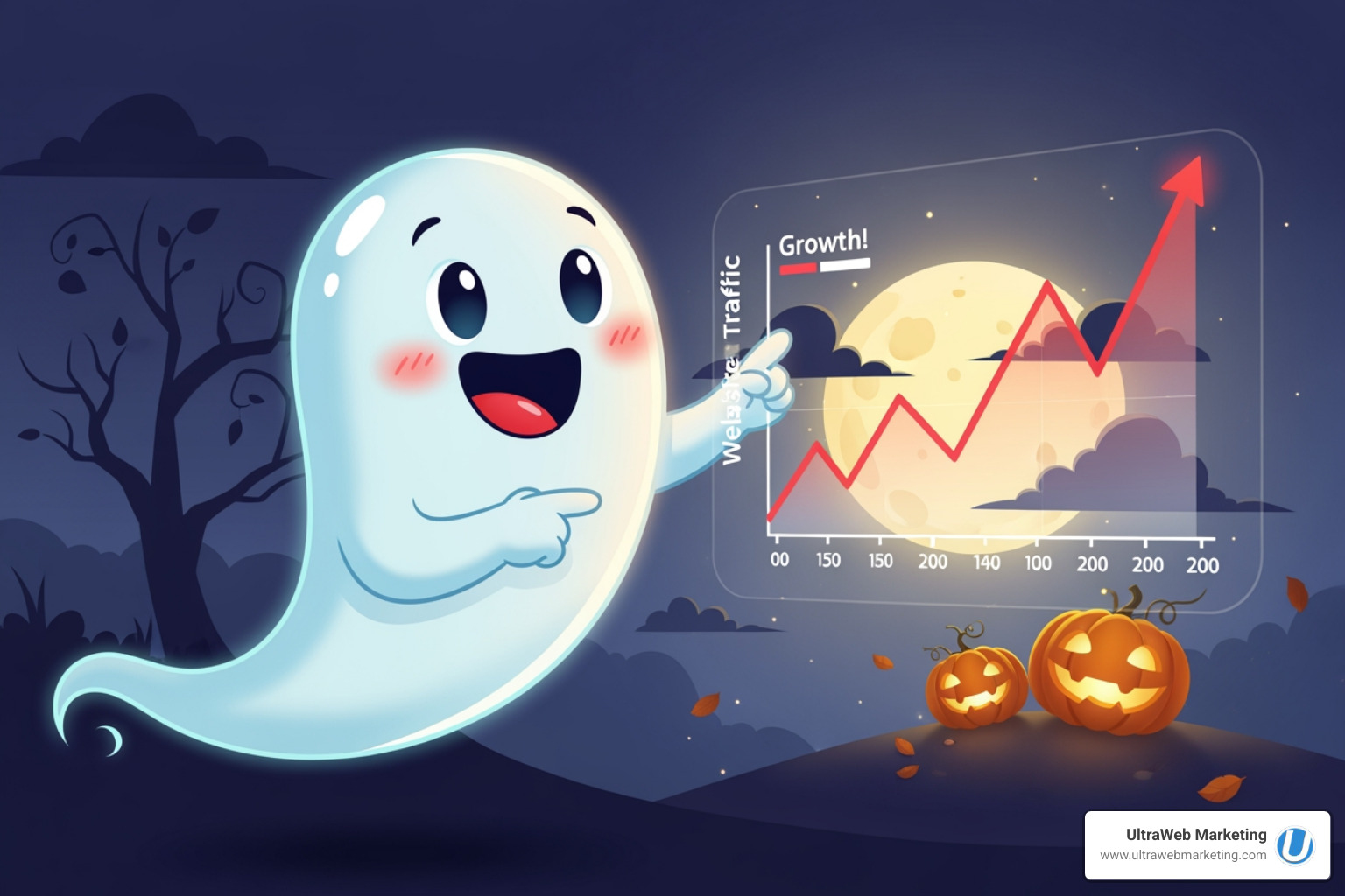 Spooky good traffic growth! - delray beach search engine optimization Spooky good traffic growth! - delray beach search engine optimization
