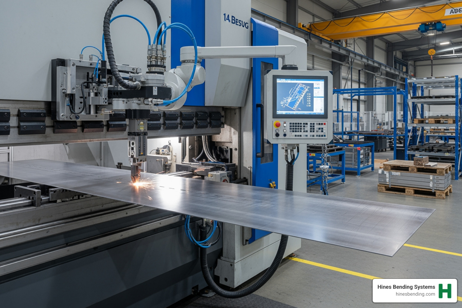 A CAD drawing illustrating correct placement of holes and features in relation to a bend line, with annotations for optimal bend radius and relief cuts - cnc bending