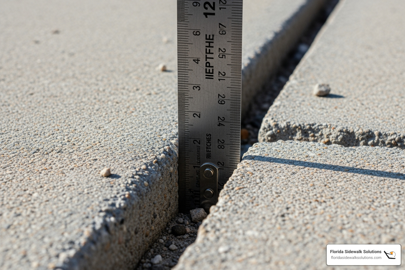 uneven sidewalk slab with ruler - walkway contractor uneven sidewalk slab with ruler - walkway contractor