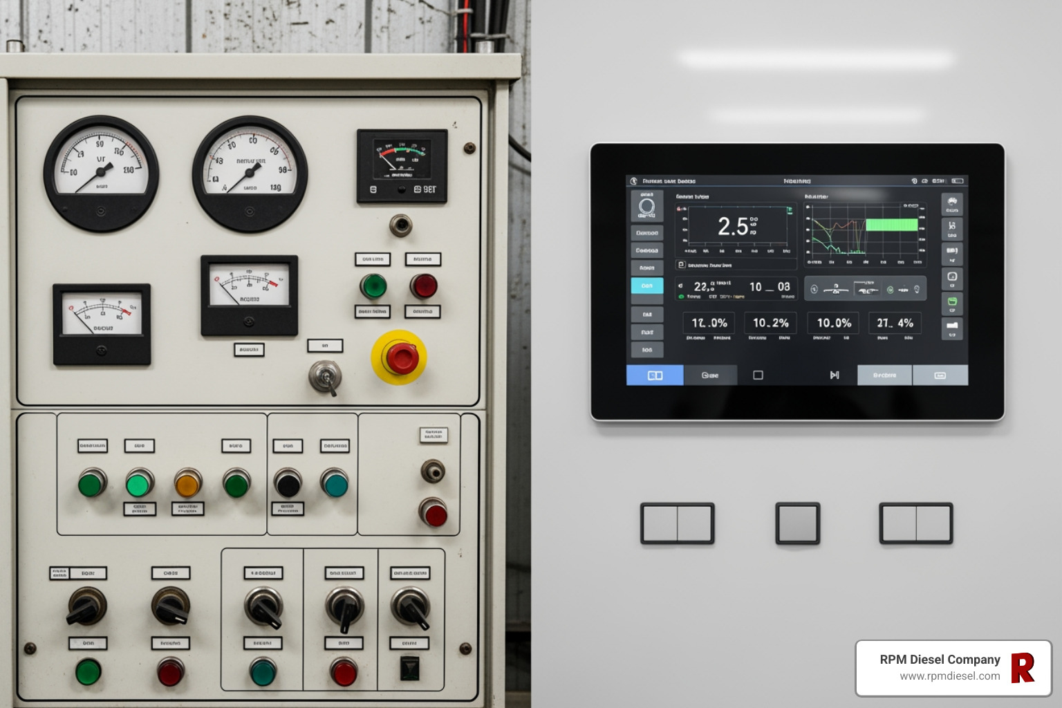 new and old control panels - generator control panel repair new and old control panels - generator control panel repair
