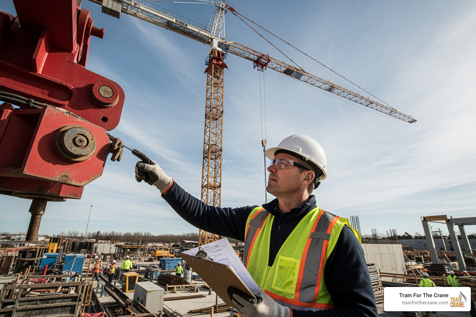 pre-operation crane inspection checklist - Crane safety training course