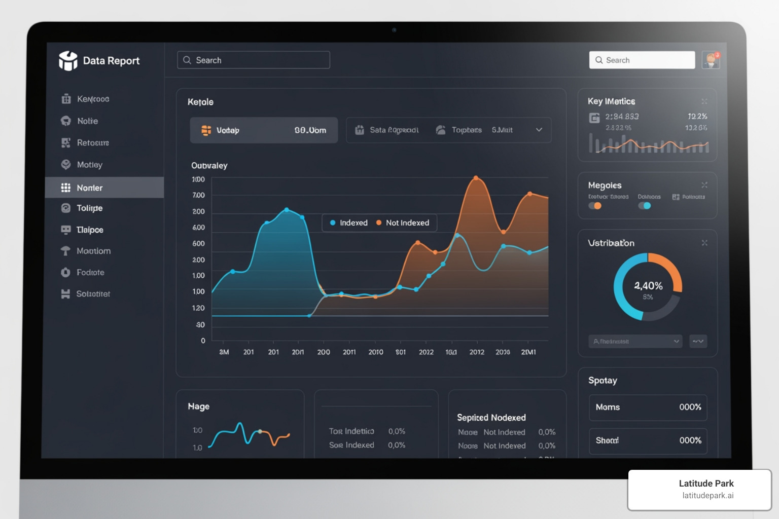 Google Search Console Index Coverage report showing indexed and not indexed pages - google crawling indexing and ranking