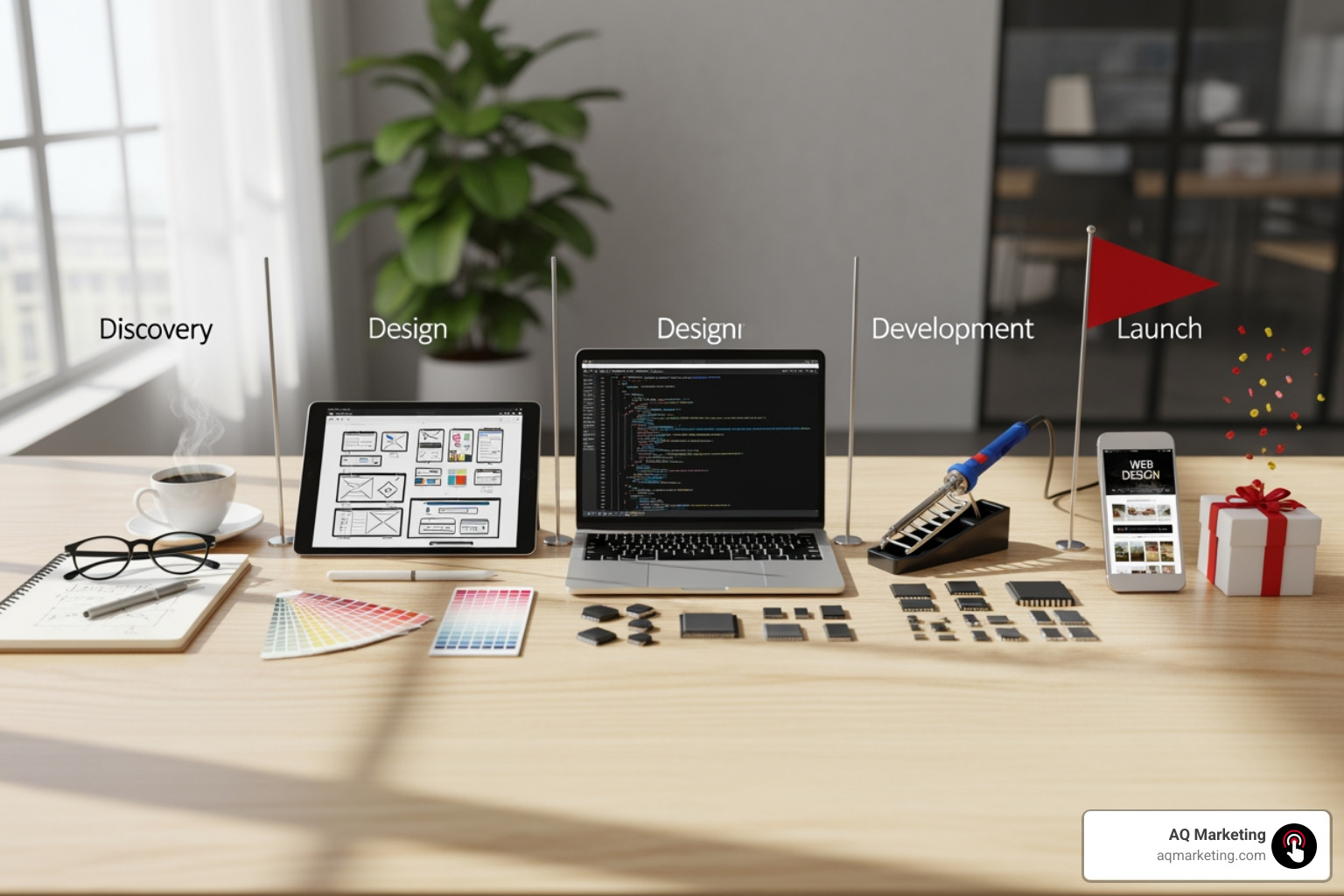 Timeline of the web design process from discovery to launch - web design Woburn Timeline of the web design process from discovery to launch - web design Woburn