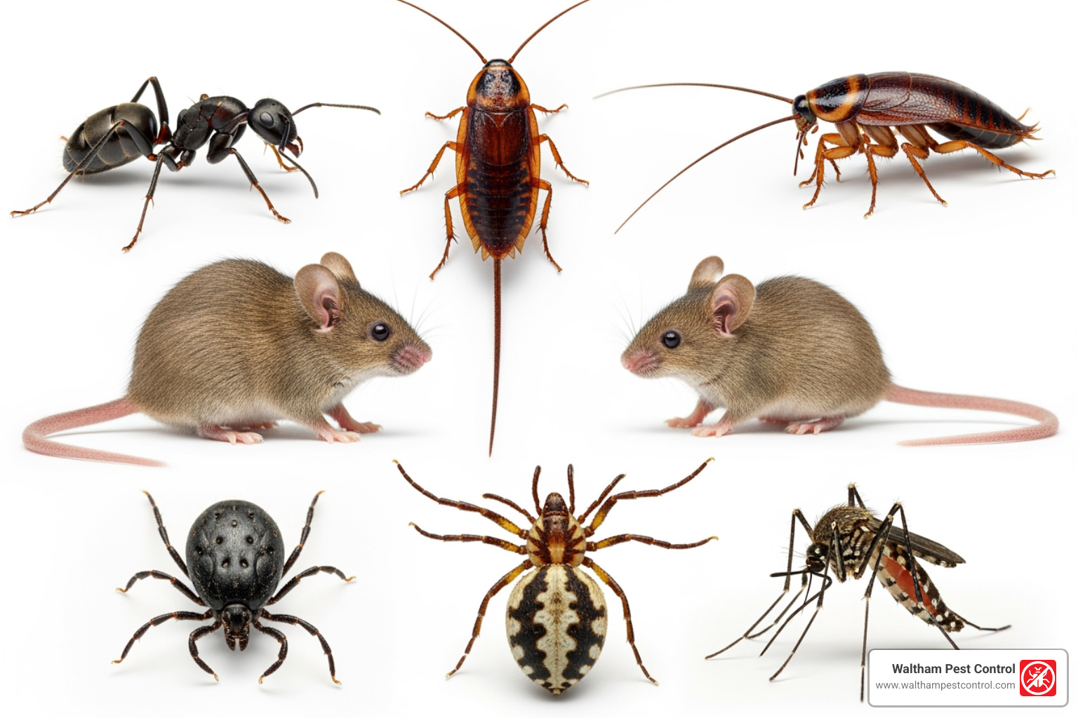 Common pests found in Massachusetts - exterminator everett ma