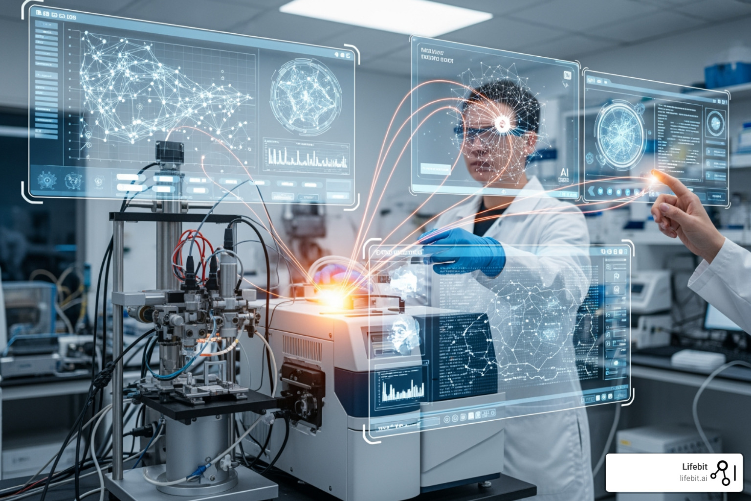 Lab-in-the-loop workflow diagram - ai-driven drug discovery