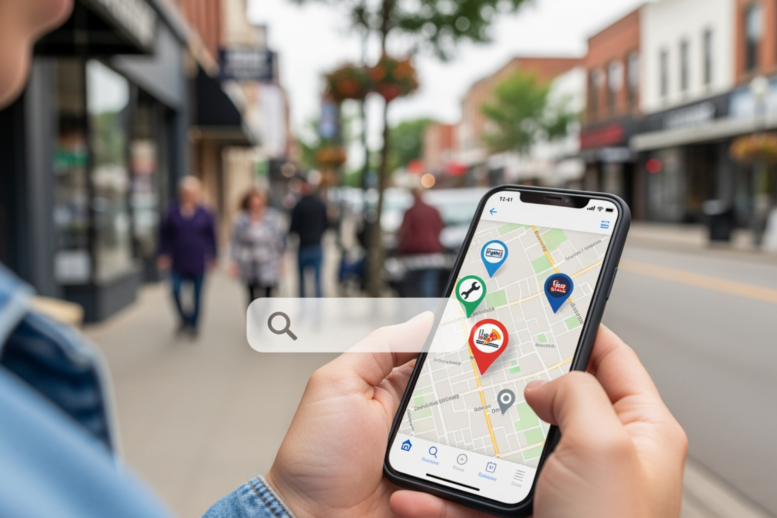 dashboard showing local SEO KPIs - local search engine optimization service