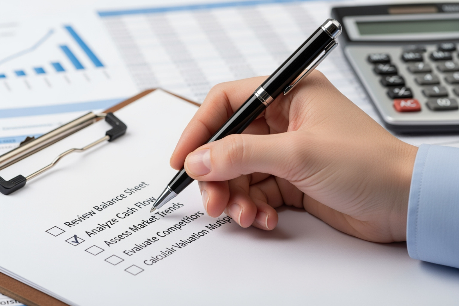 Checklist for business valuation - franchise exit strategy