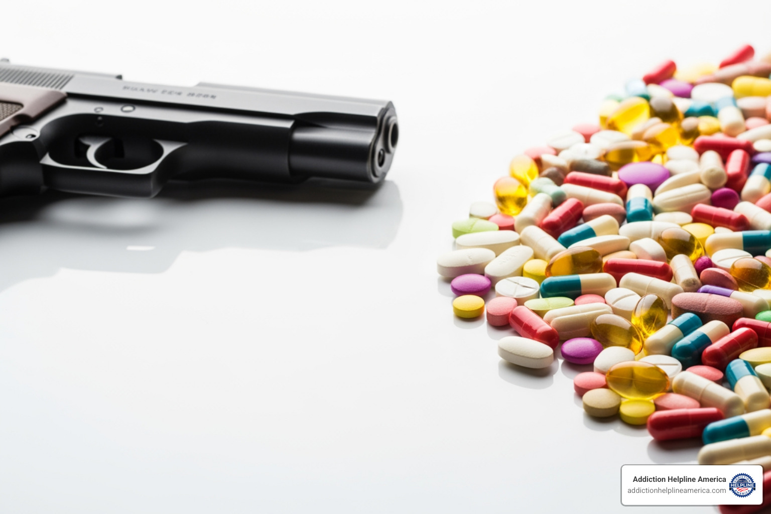 Graphic comparing overdose deaths to firearm deaths in Oklahoma - Rehab in Tulsa Graphic comparing overdose deaths to firearm deaths in Oklahoma - Rehab in Tulsa