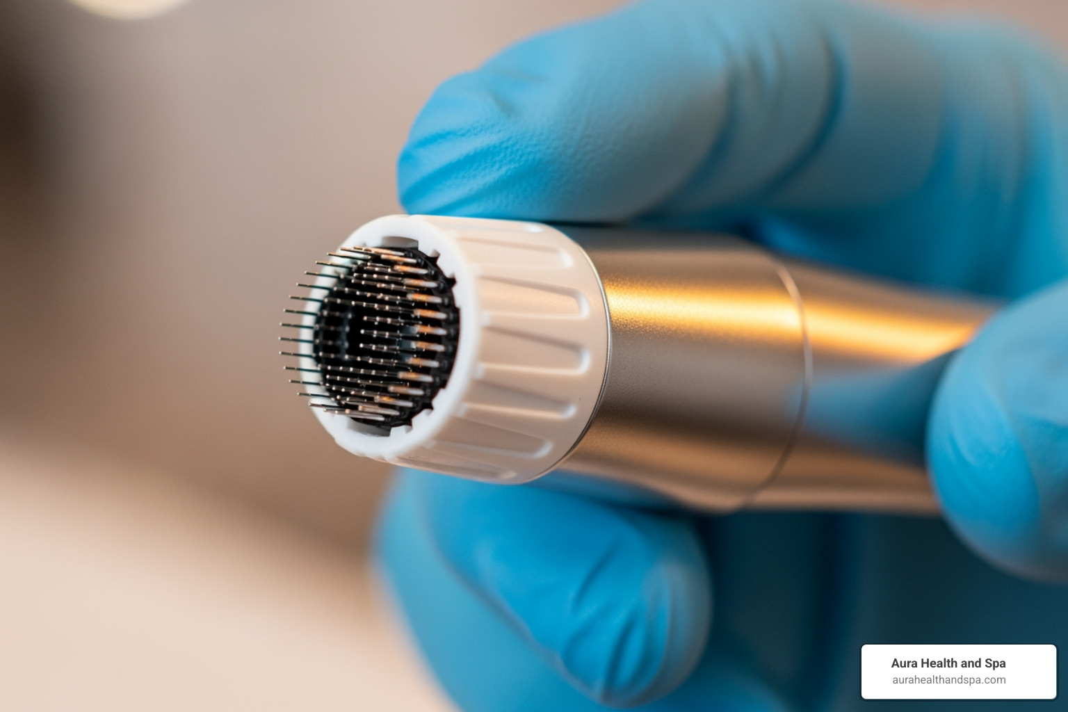 microneedling device like the SkinPen - collagen induction therapy near me