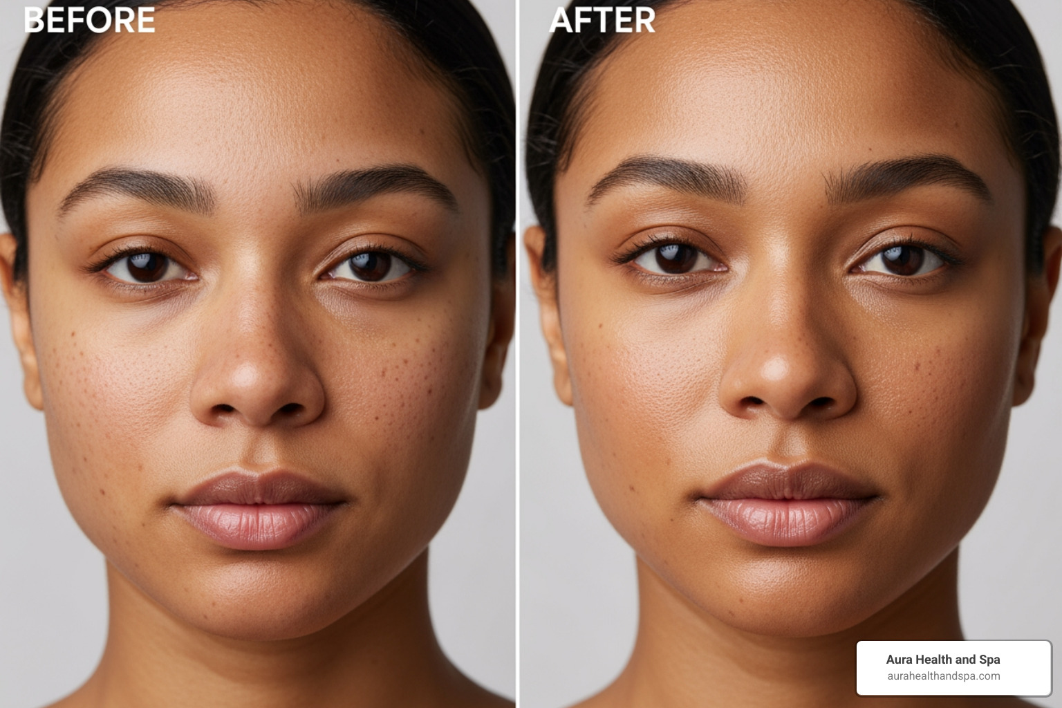 microneedling before after - microneedling dark spots