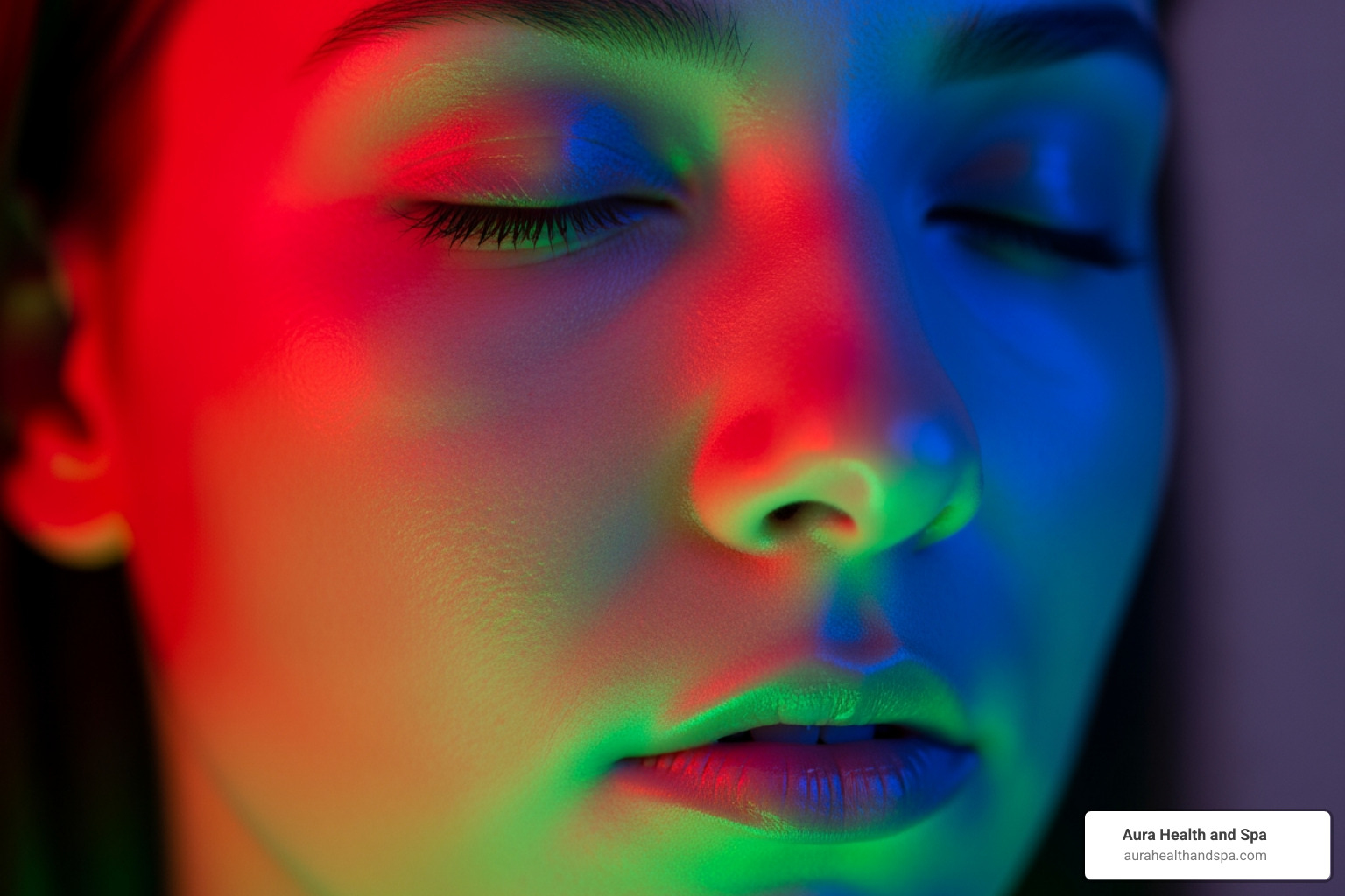 different colors of LED light therapy and their specific skin benefits - therapeutic facial treatments