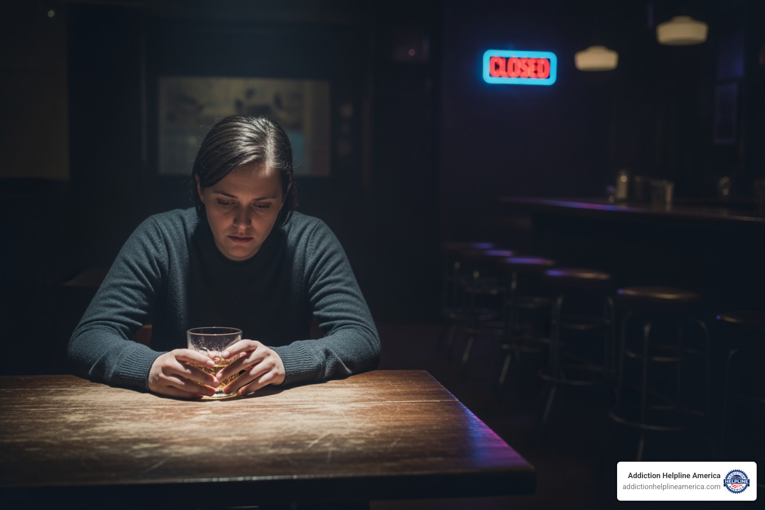 of a person looking stressed and isolated, contemplating a drink - help for alcoholics of a person looking stressed and isolated, contemplating a drink - help for alcoholics