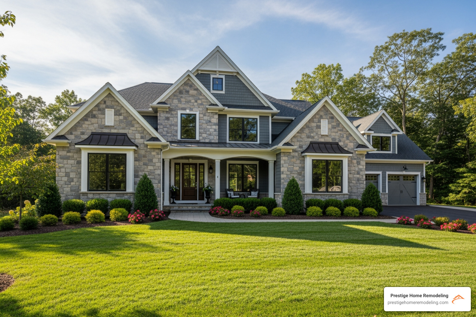 stunning newly constructed custom home in a Maryland suburb - build your own home