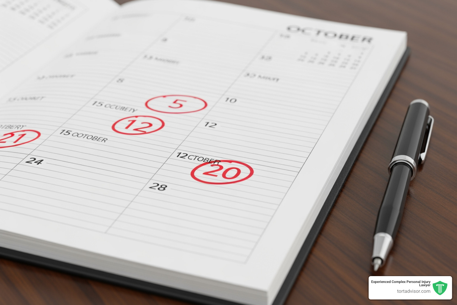 Calendar with legal dates circled - hair relaxer cancer lawsuit Calendar with legal dates circled - hair relaxer cancer lawsuit