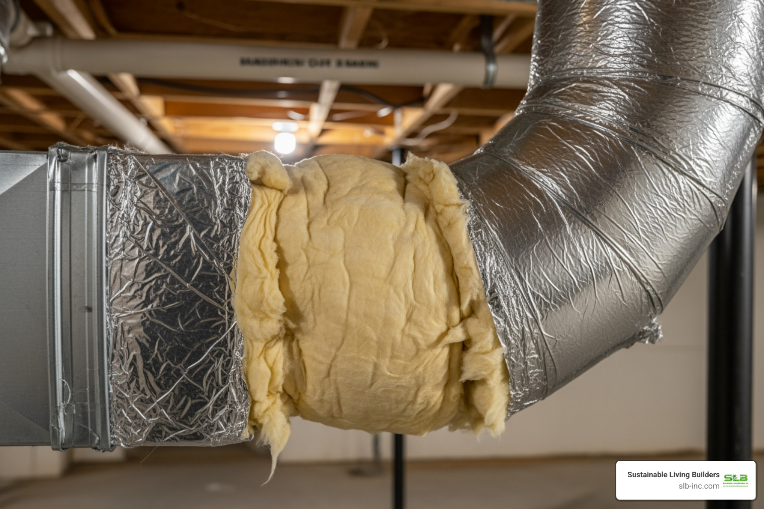 common mistake, like compressed insulation - insulating ductwork in finished basement