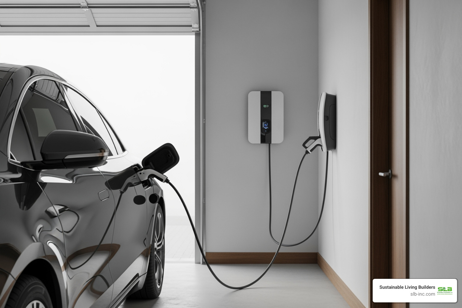 Optimal EV charger placement relative to a parked car's charging port - can an ev charger be installed inside a garage Optimal EV charger placement relative to a parked car's charging port - can an ev charger be installed inside a garage