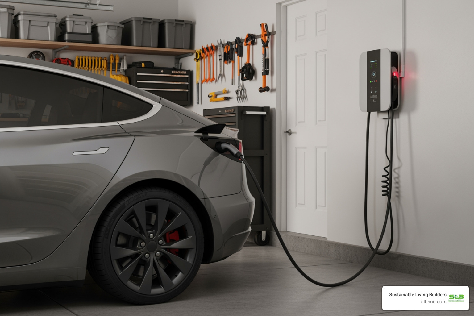 Modern electrical panel with clearly labeled circuits - can an ev charger be installed inside a garage Modern electrical panel with clearly labeled circuits - can an ev charger be installed inside a garage
