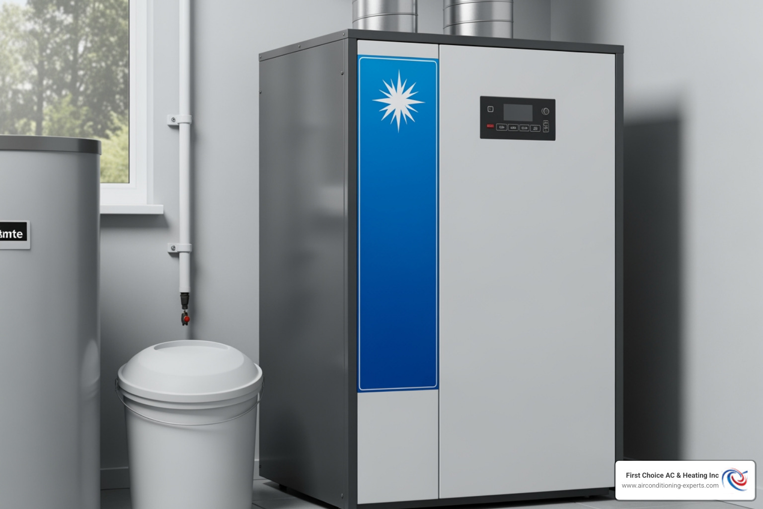 ENERGY STAR logo on a modern heating unit - heating installation rancho mirage ca