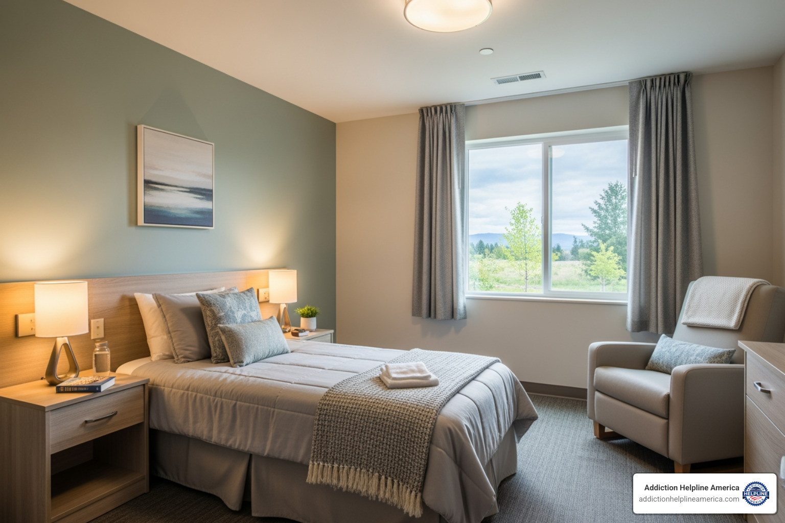 a comfortable and private patient room - phoenix detox a comfortable and private patient room - phoenix detox