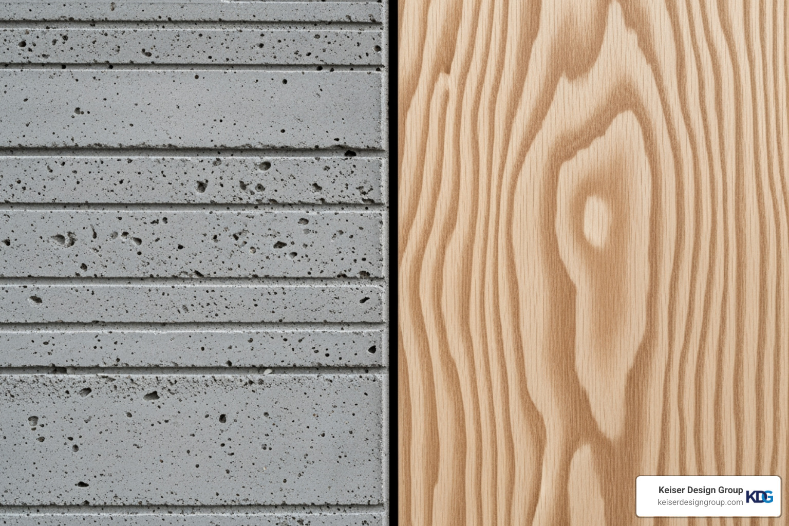 a close-up detail showing the texture of board-formed concrete next to natural wood - modern architecture interiors a close-up detail showing the texture of board-formed concrete next to natural wood - modern architecture interiors