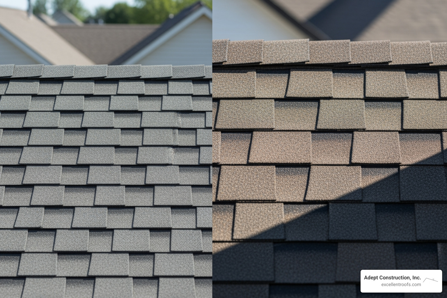 Comparison of 3-Tab vs. Architectural Shingles - cost to tear off and replace shingles