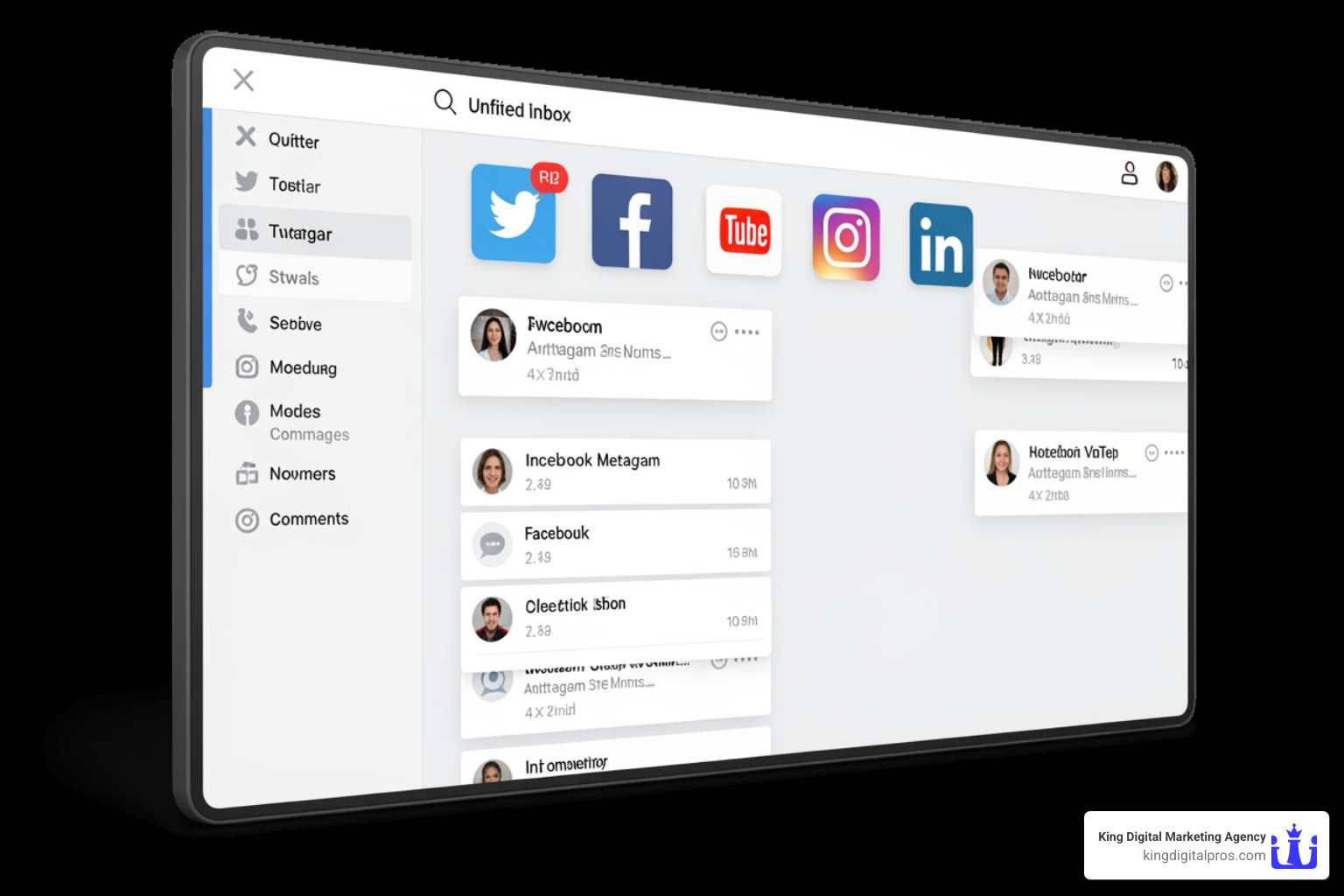 unified social inbox - monitor comments