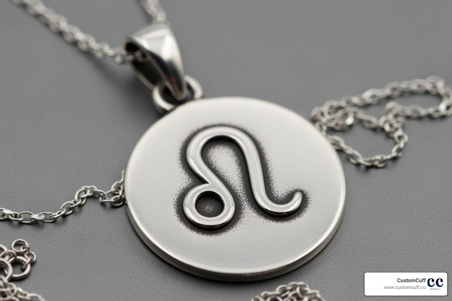 silver zodiac pendant necklace - zodiac pendant