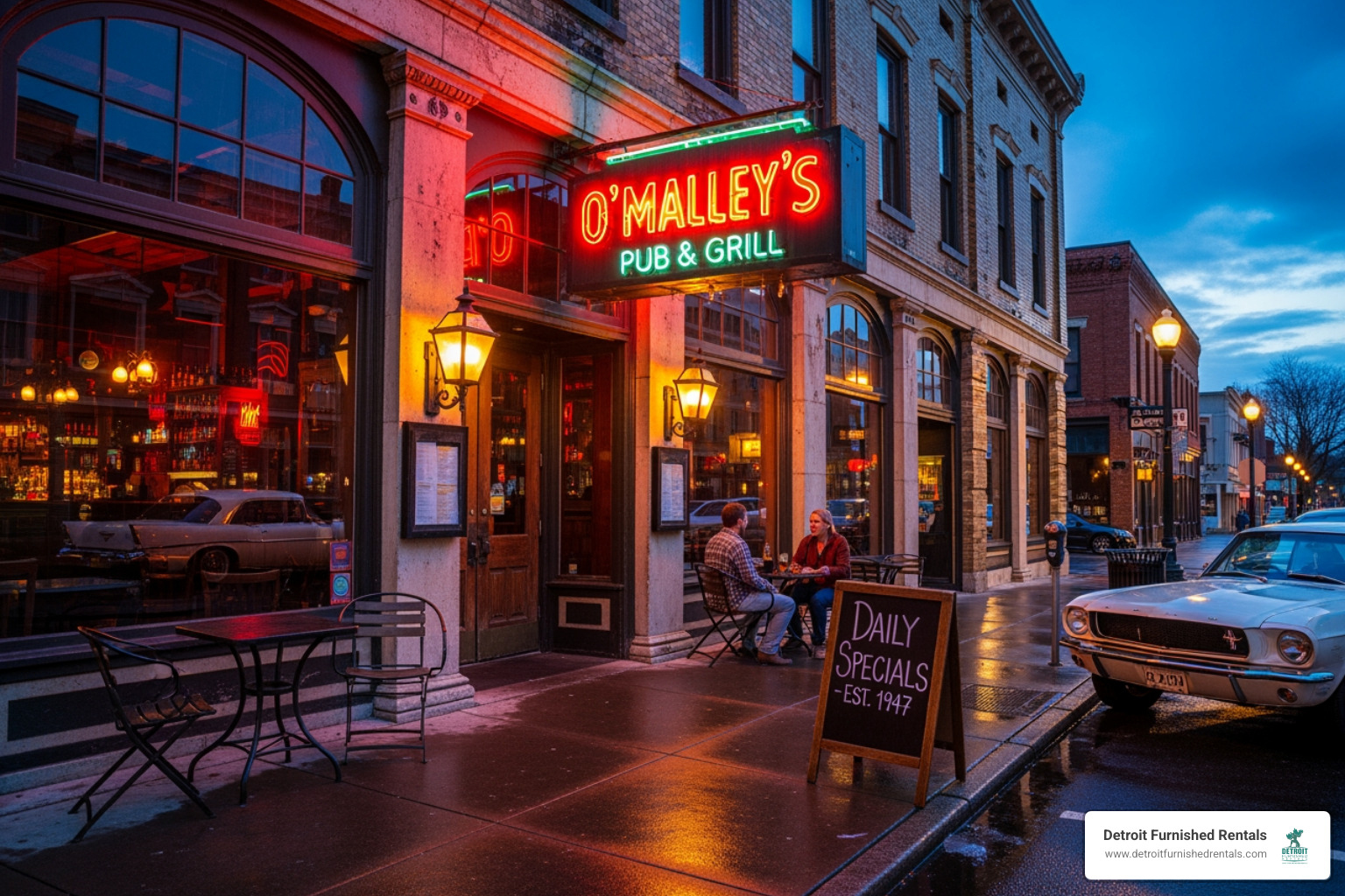 Exterior of Cloverleaf Bar & Restaurant on Gratiot Avenue - cloverleaf pizza on gratiot