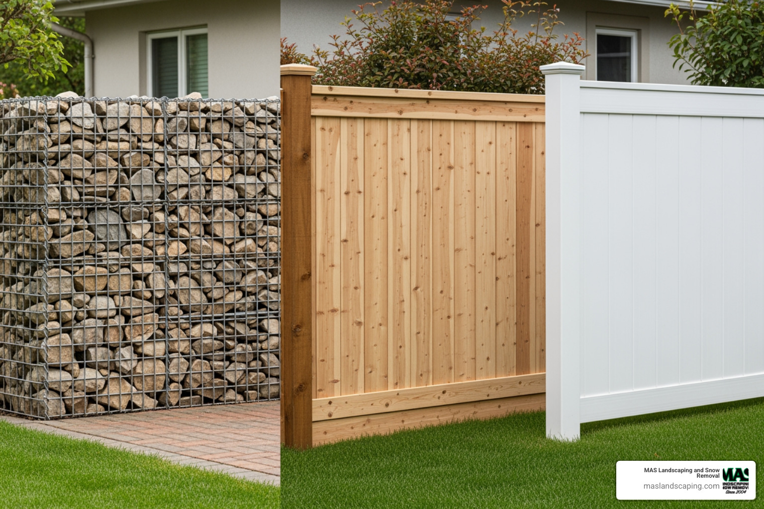 gabion fence vs wood vs vinyl - gabion fence cost gabion fence vs wood vs vinyl - gabion fence cost