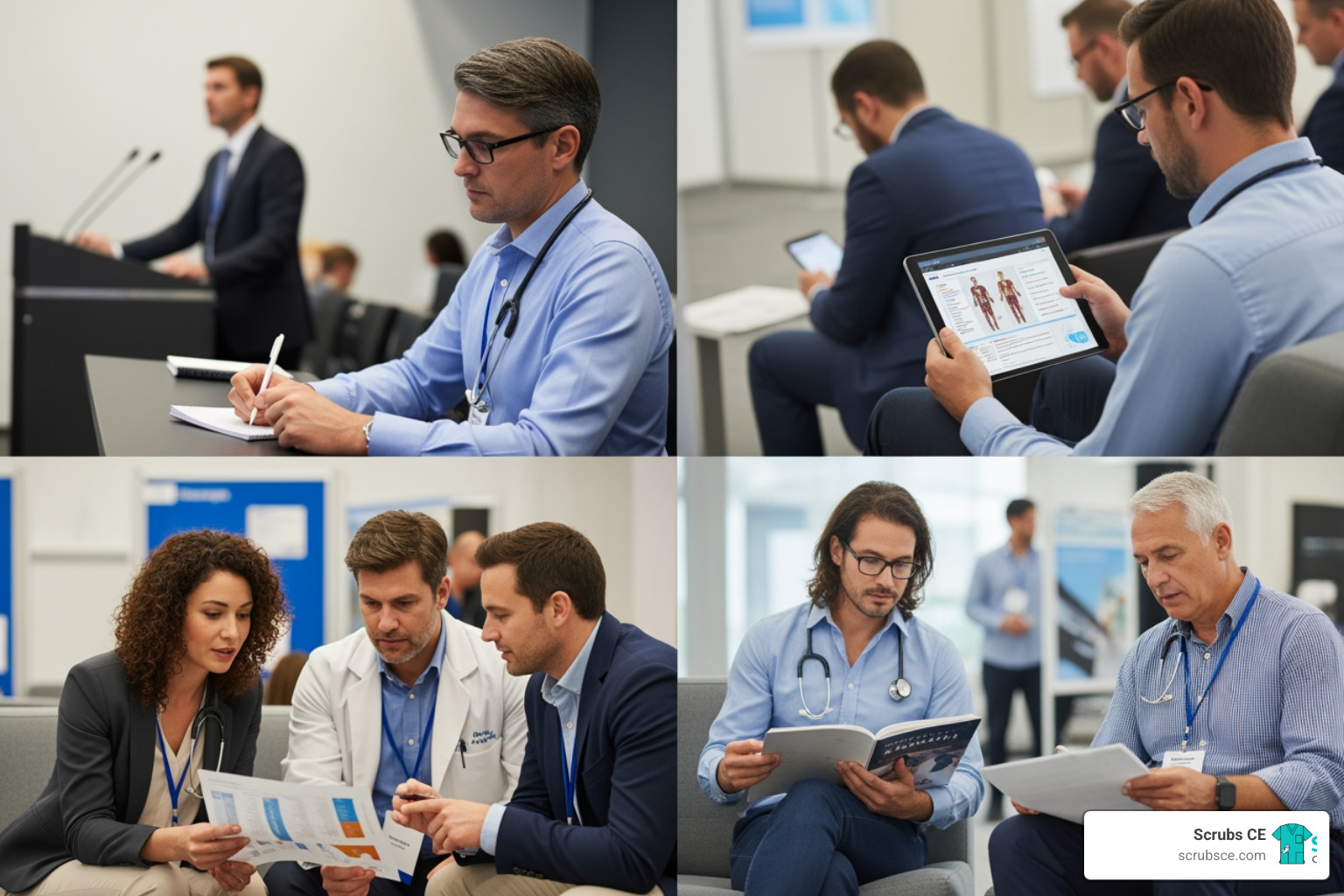 different CME formats - cardiology cme