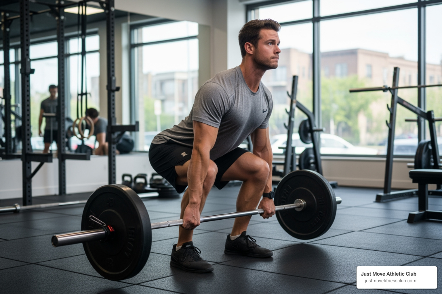 Romanian Deadlift with a barbell - huge leg workout