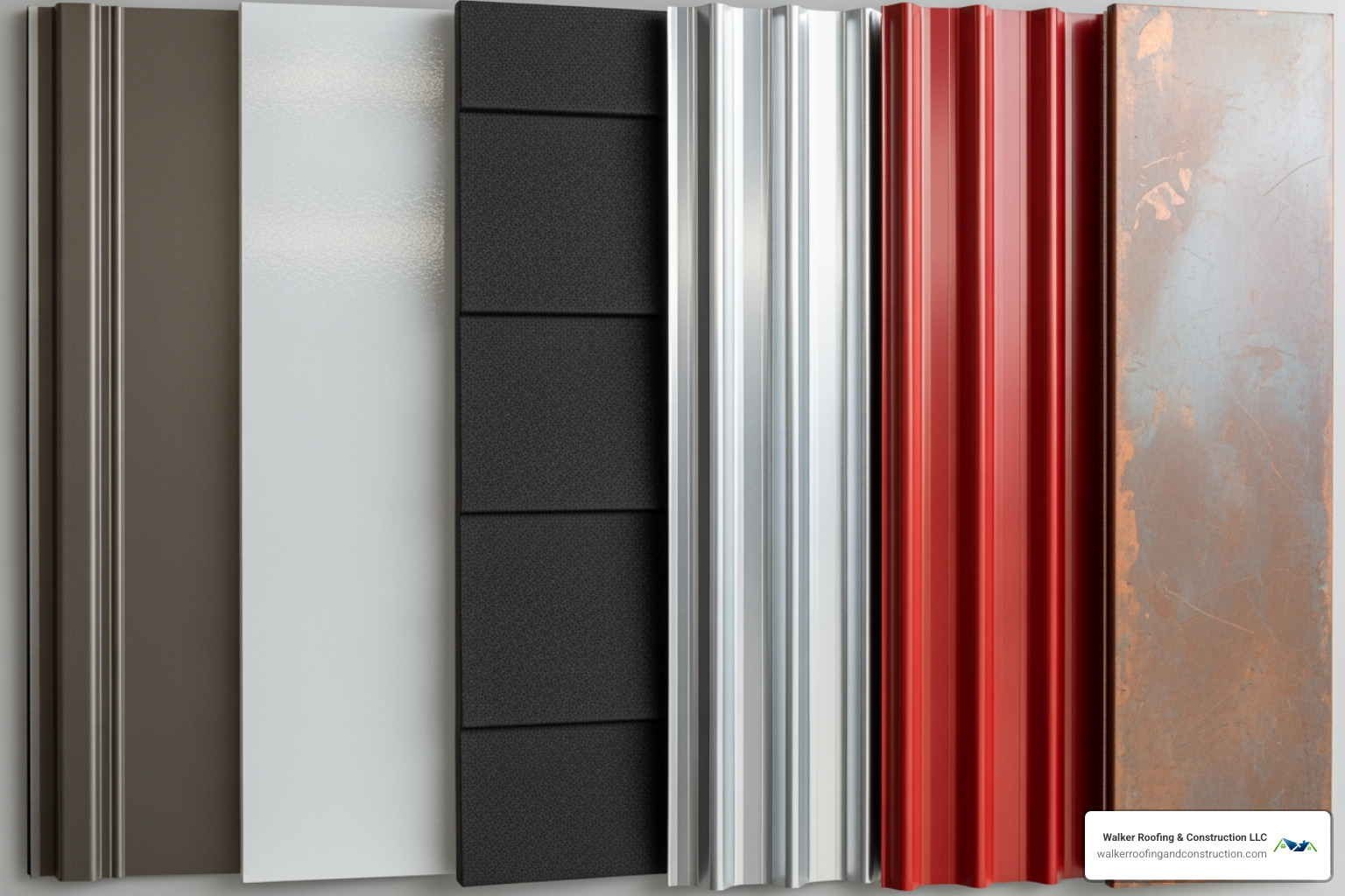 different commercial roofing material samples like TPO, EPDM, and Metal - commercial roofing contractors ohio different commercial roofing material samples like TPO, EPDM, and Metal - commercial roofing contractors ohio