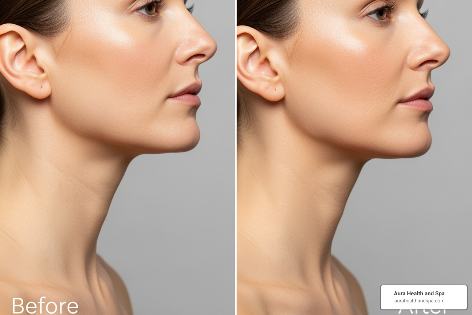 Morpheus8 before and after jawline definition - morpheus8 before and after 3 treatments