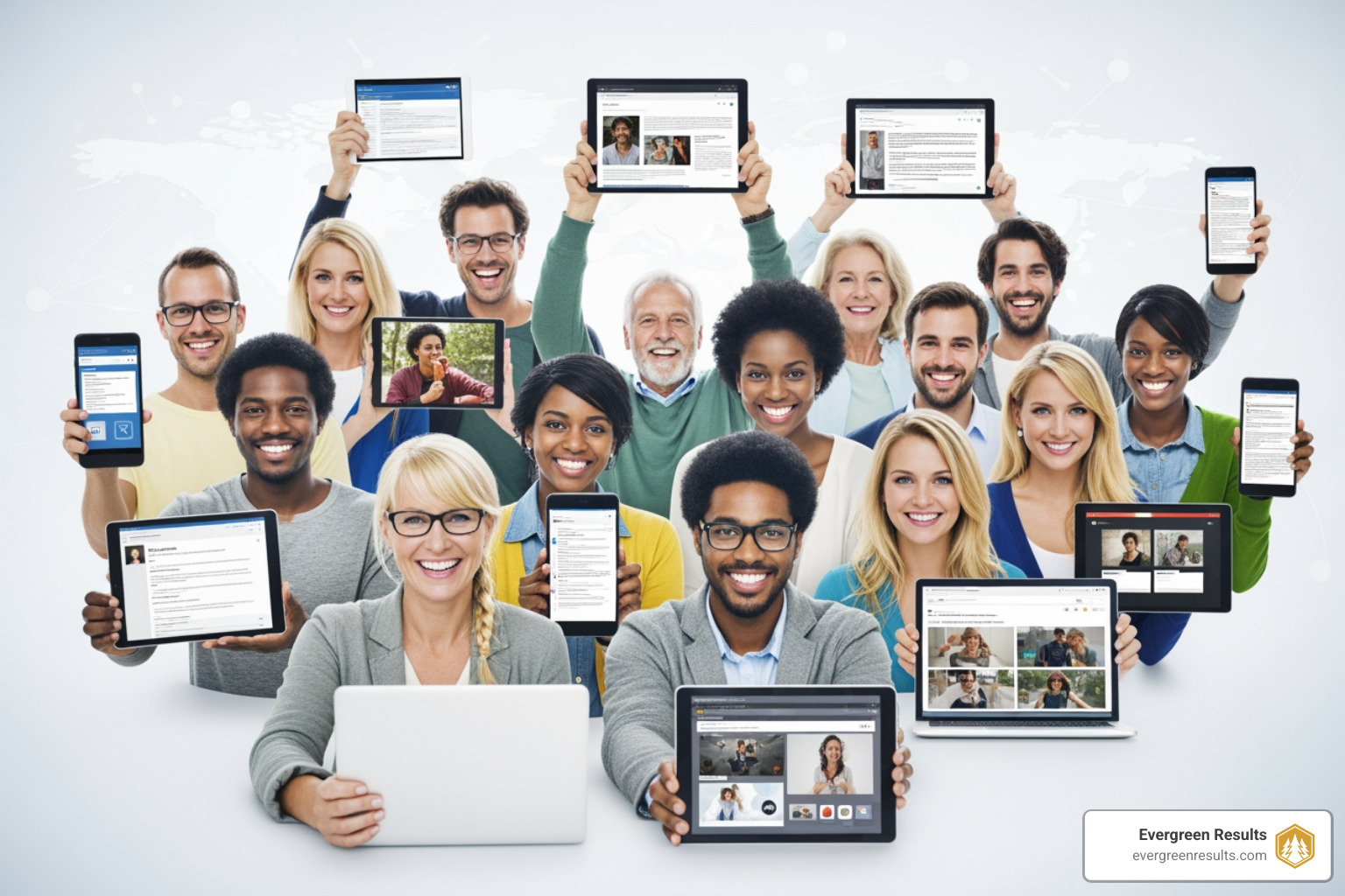 collage of different user-generated content types - user generated content