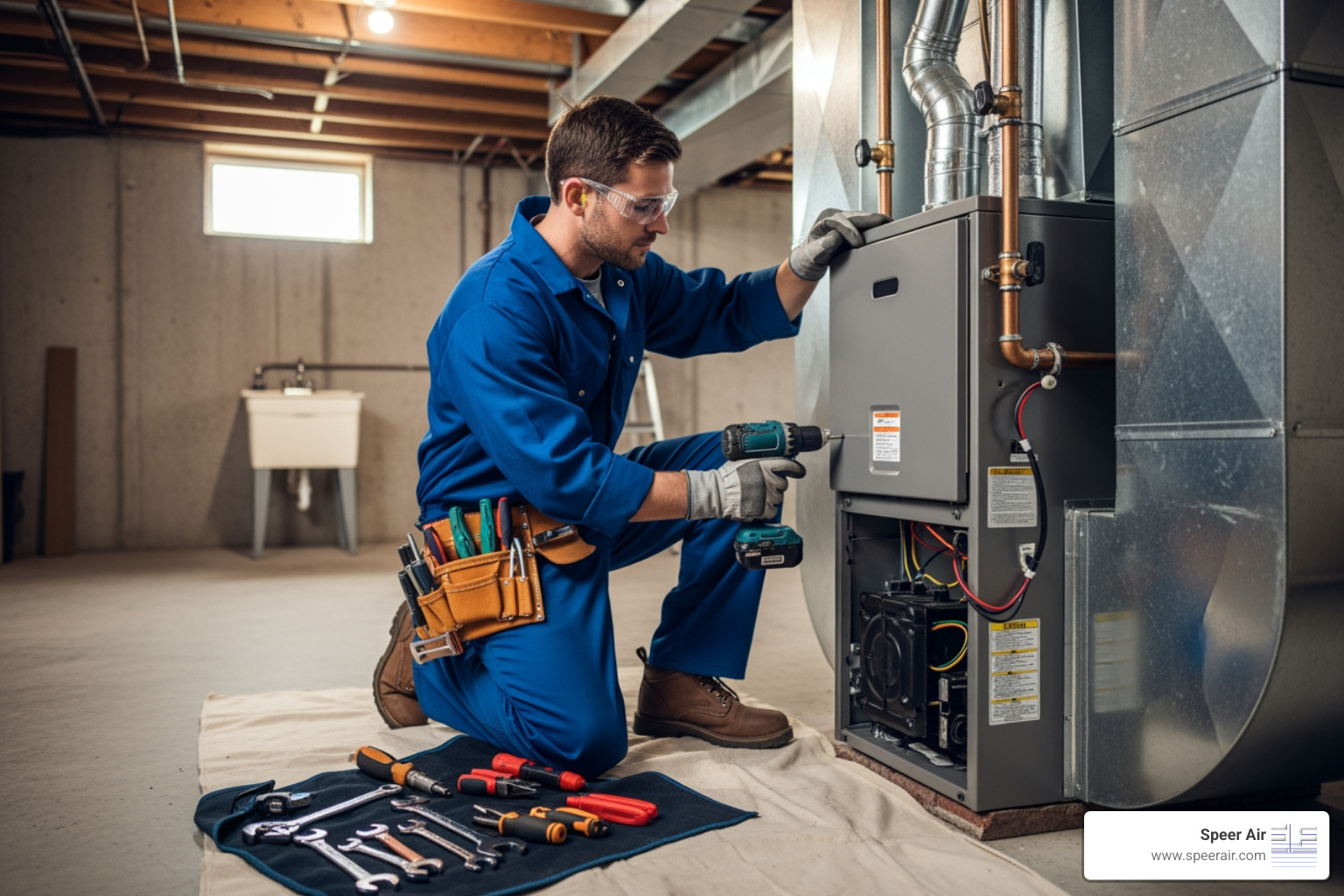 certified technician installing furnace - heating installation morris county certified technician installing furnace - heating installation morris county