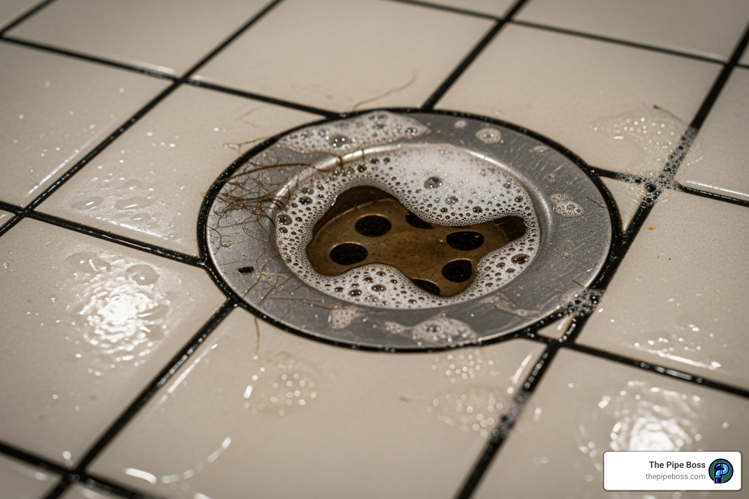 water backing up in a shower drain - sewer line back up