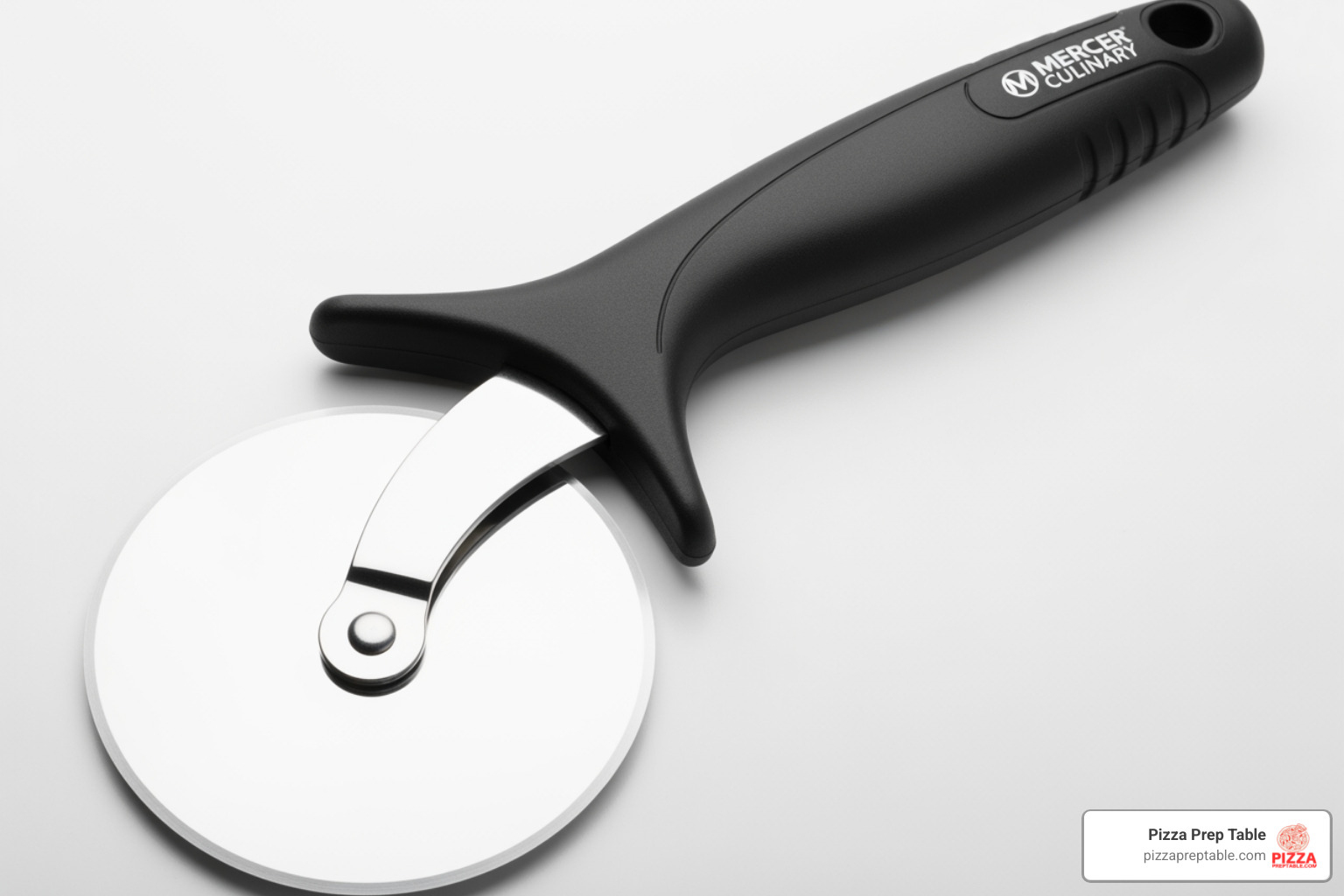 image of the Mercer Culinary Millennia Pizza Cutter - Pizza cutting tool