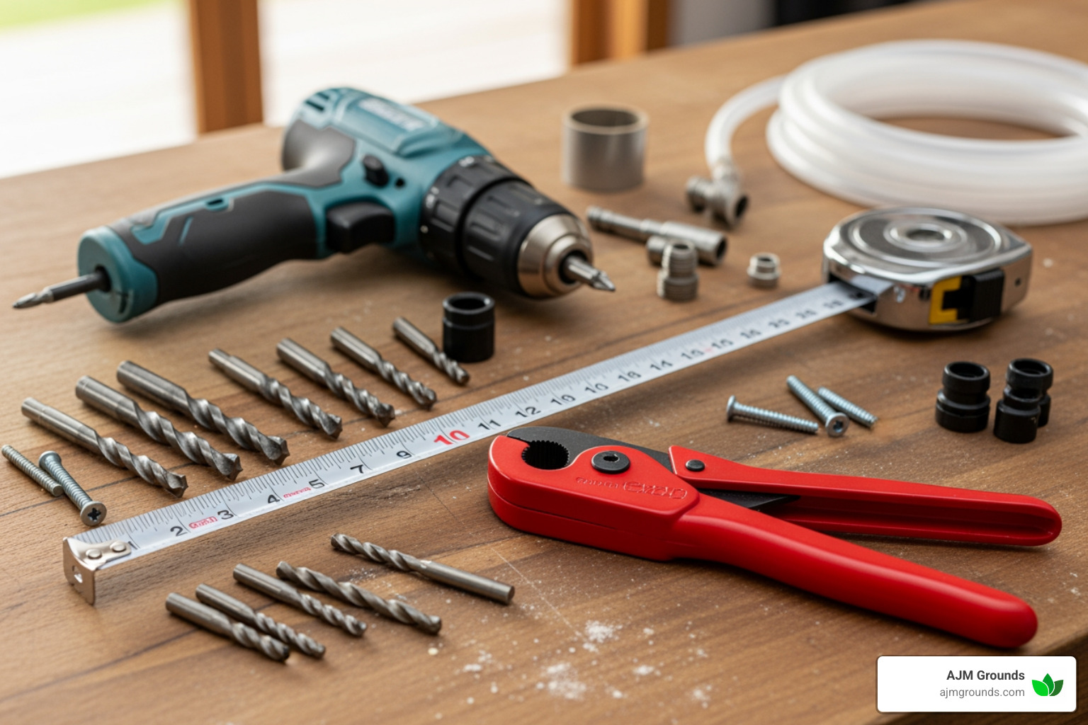 tools for misting system - installing misters on patio