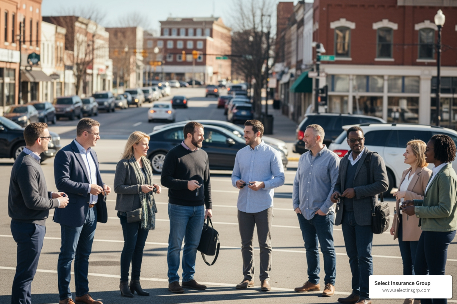 Diverse group of North Carolina drivers - Affordable car insurance NC