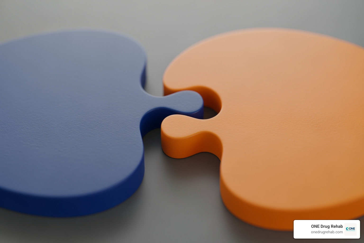 interlocking puzzle pieces representing SUD and mental health - substance abuse treatment interlocking puzzle pieces representing SUD and mental health - substance abuse treatment