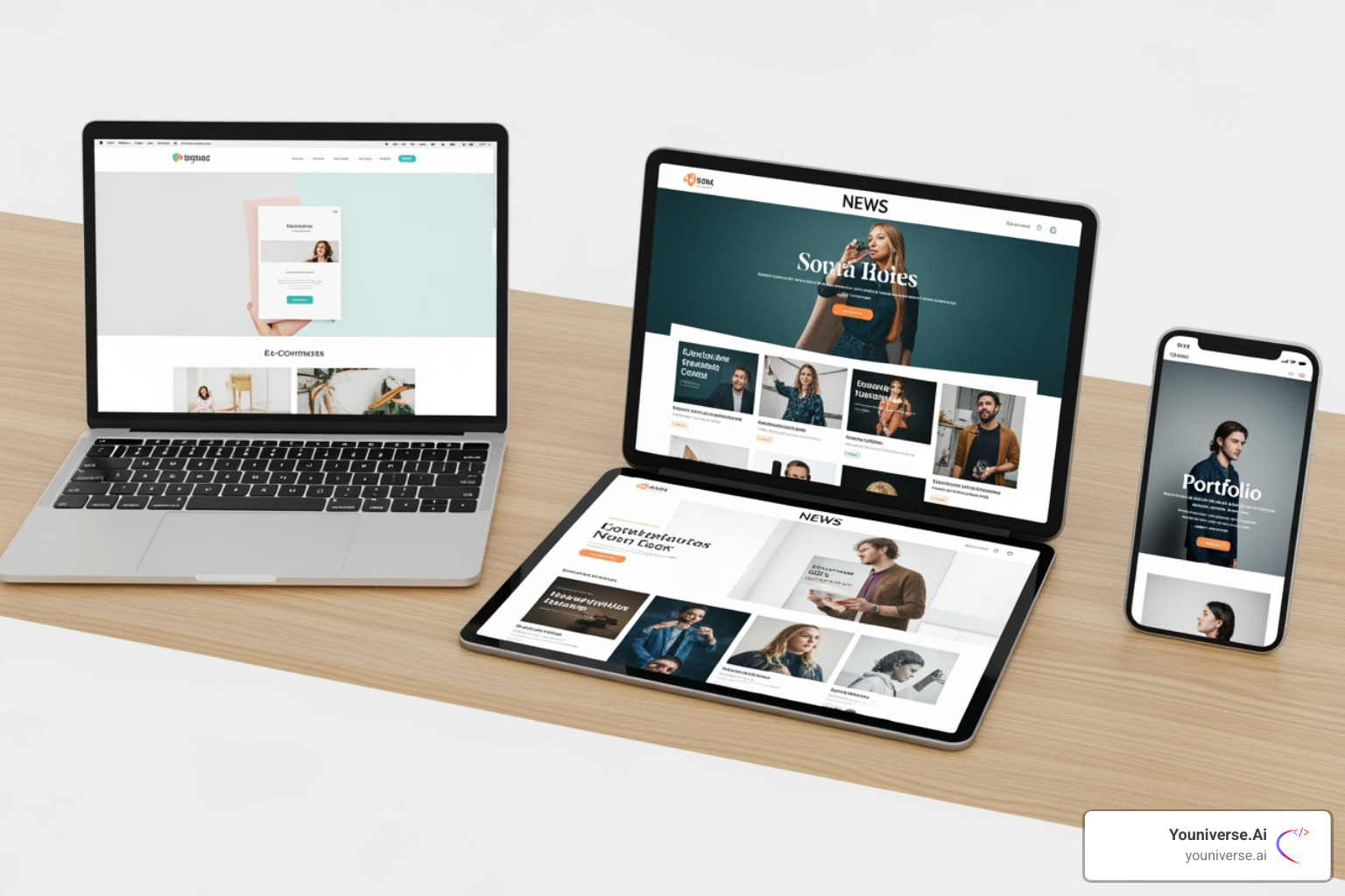 diverse website examples on different devices - affordable web hosting small business diverse website examples on different devices - affordable web hosting small business