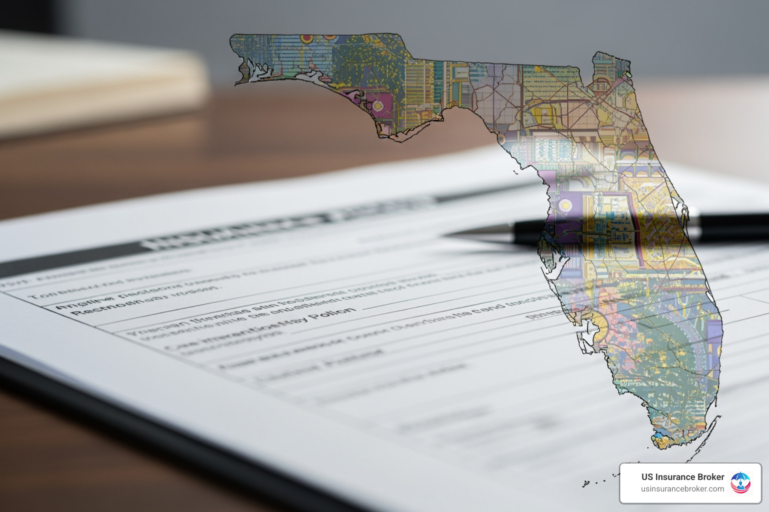 document showing Florida's minimum insurance requirements - cheapest insurance in florida for young drivers